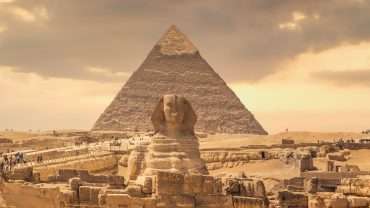 egypt sphinx pyramids desert main photo africa