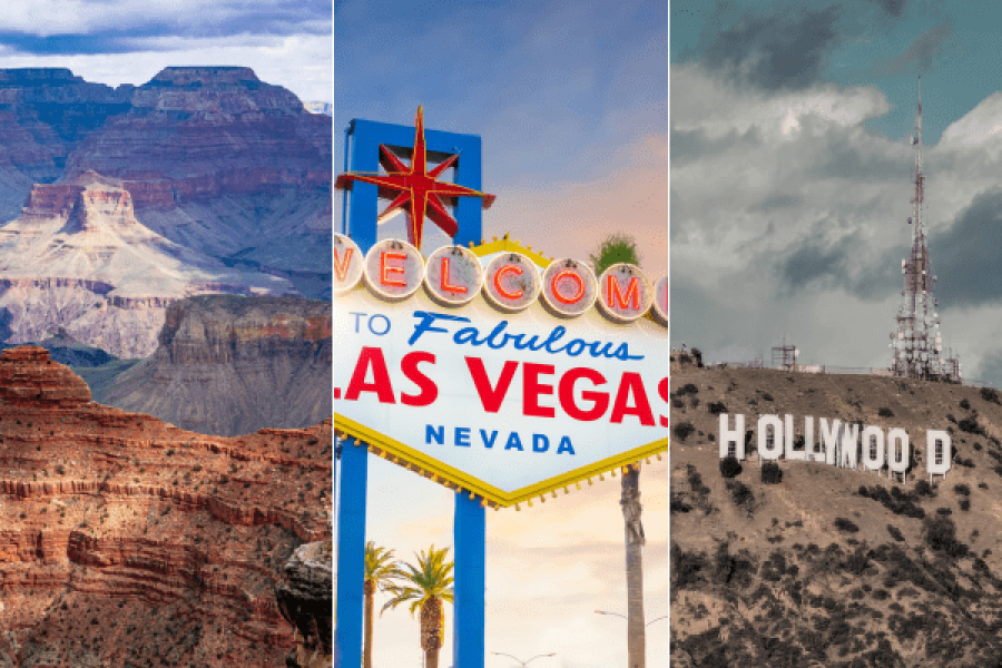 6-Day Los Angeles to Las Vegas Tour & Grand Canyon latin spirit travel and tours