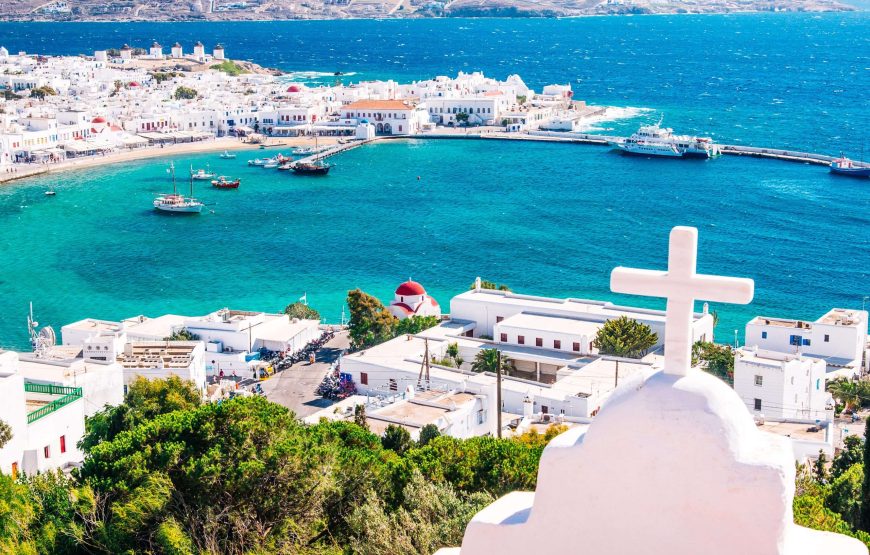 Santorini Splendor: A Glimpse of Paradise in Athens and Mykonos