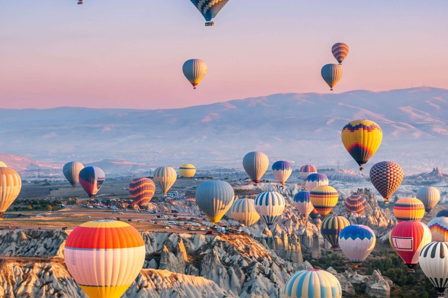 turkiye capadocia hot air balloons