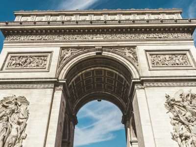 arc of triomphe monument paris france