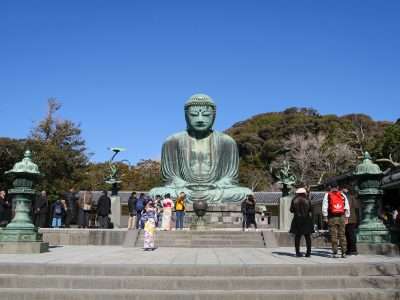 great buddha daibutsu kotoku in japan