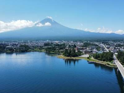 lake kawaguchi japan