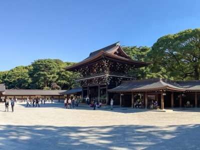 mejia shrine jingu japan