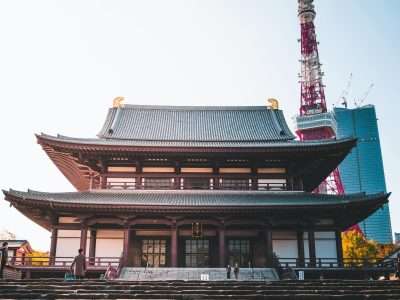 zojo ji temple japan