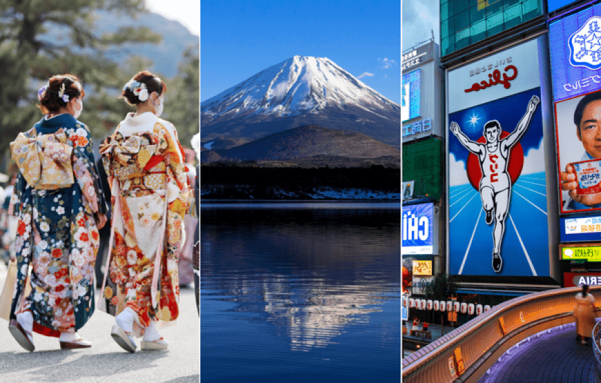 Japón Básico en 7 Días: Impresionante Torre de Tokio, Onsen, Monte Fuji