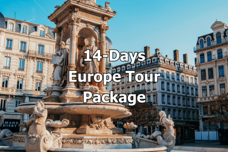 14 Days Europe Tour Package: Spectacular England, France, Switzerland, and Italy