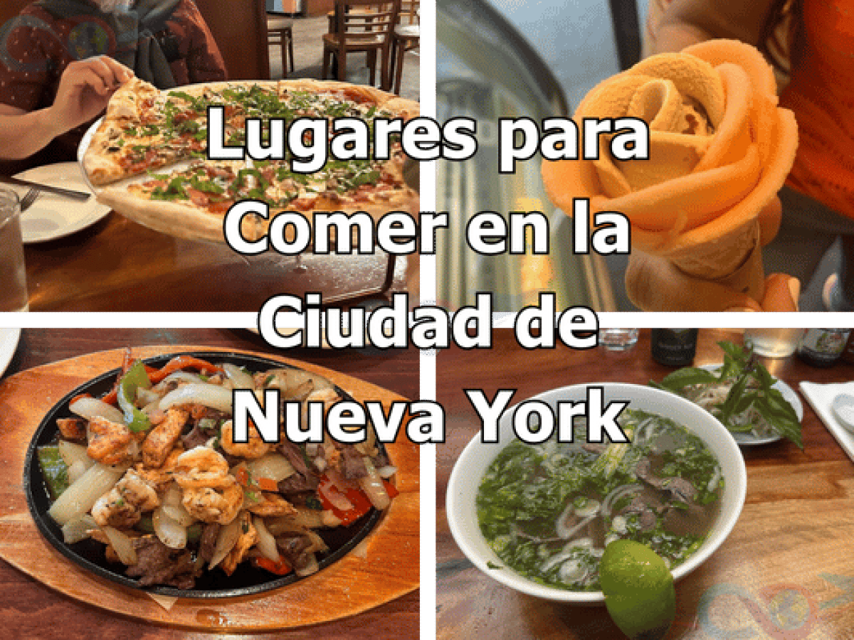 Lugares para Comer en la Ciudad de Nueva York