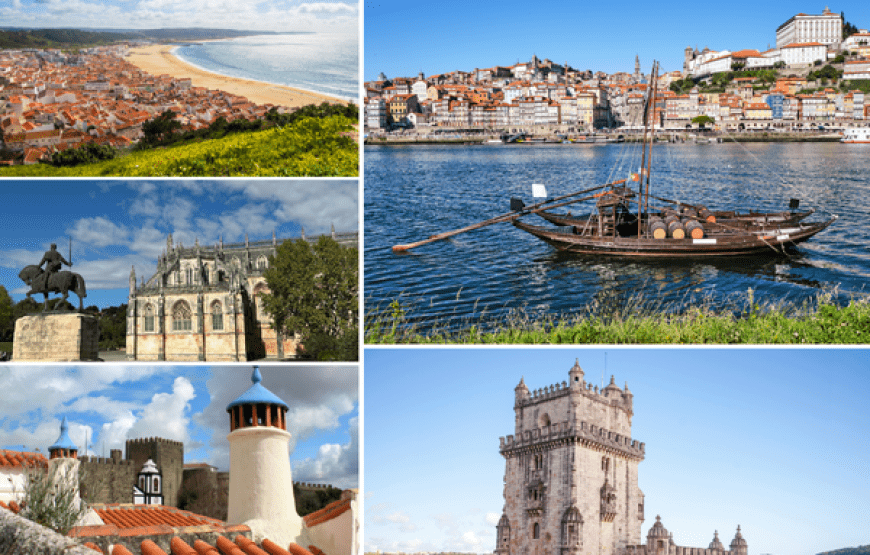 Porto and Lisbon from Madrid: Epic 4-Day Adventure