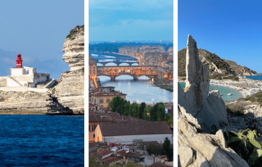 Italy and France Island Tour: 8-Day Corsica and Sardinia