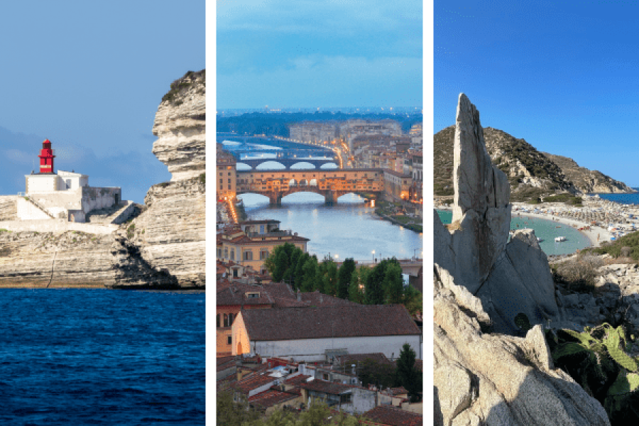 Italy and France Island Tour 8-Day Corsica and Sardinia latin spirit travel and tours