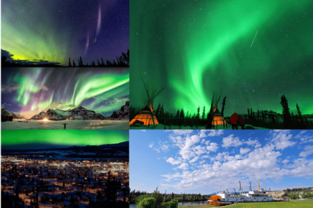 Tour Aurora Boreal Canadá: 4 Días de Magia Invernal en Yukon