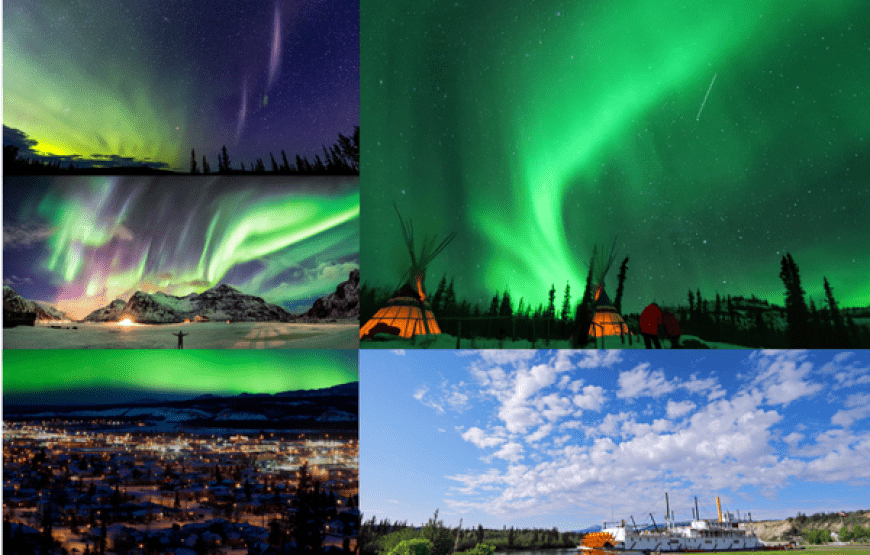 Tour Aurora Boreal Canadá: 4 Días de Magia Invernal en Yukón