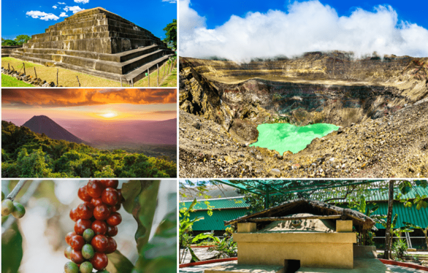 6-Day Adventure Through El Salvador Featuring Santa Ana Volcano