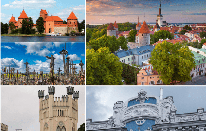 Baltic Capitals Tour: Estonia Latvia Lithuania in 7 Days