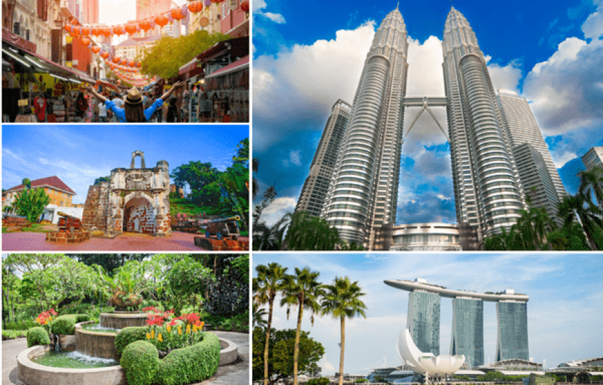 Kuala Lumpur Highlights with Singapore and Malacca in 6 Days